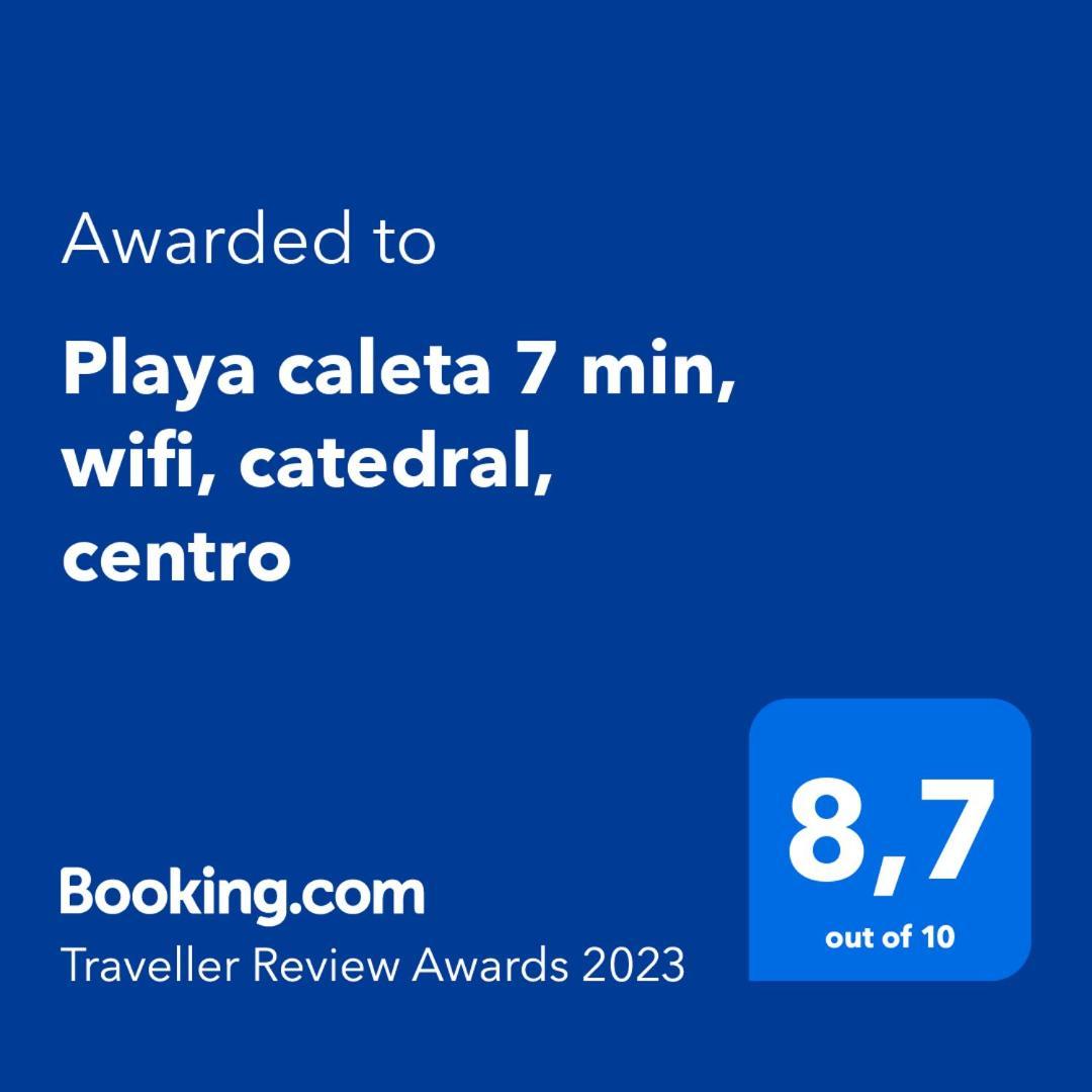 Playa Caleta 7 Min, Wifi, Catedral, Centro Apartment กาดิซ ภายนอก รูปภาพ